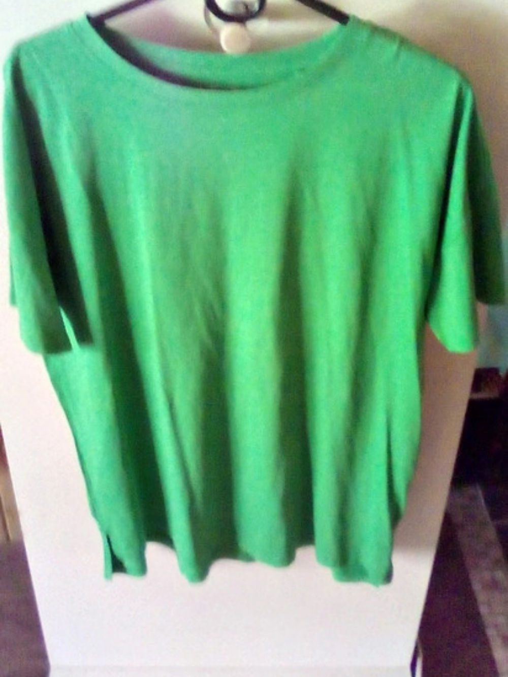 (07) NEXT Mens Solid Green T-shirt 
New
